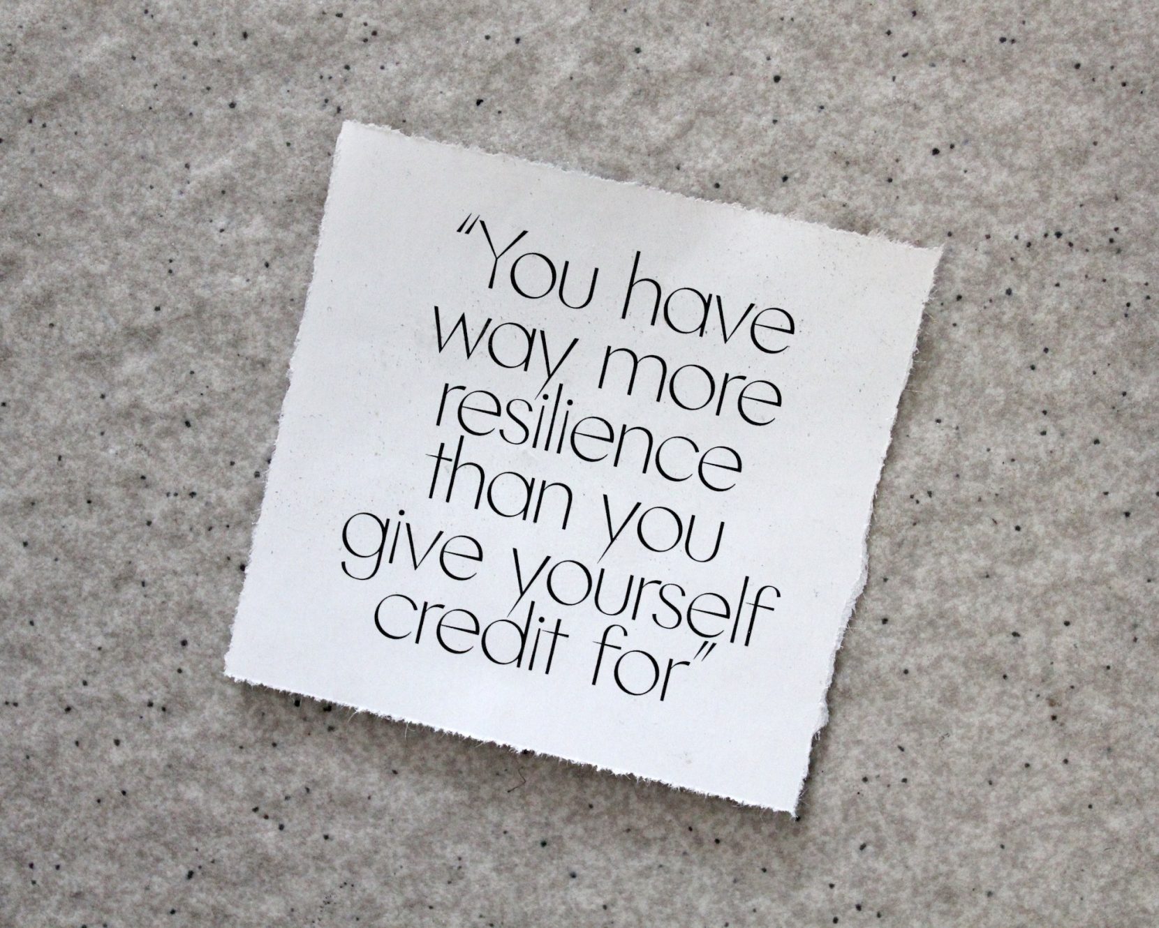 The Importance of Resilience